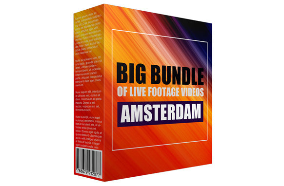 Big Bundle of Live Footage Videos in Amsterdam