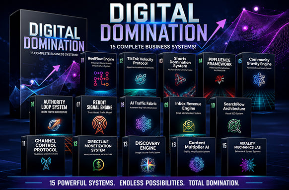 Digital Domination – 15 Complete Business Systems