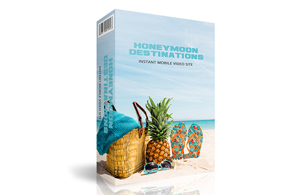 Honeymoon Destinations Instant Mobile Video Site