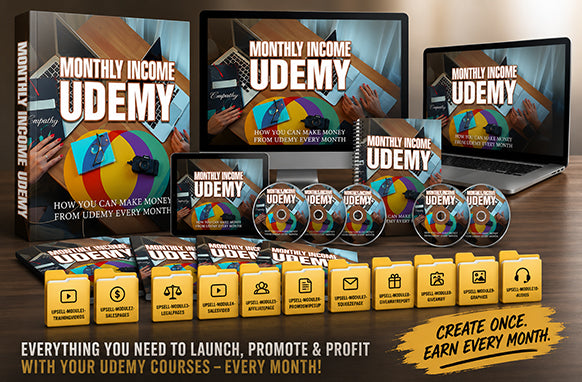 Monthly Income Udemy Upgrade Package