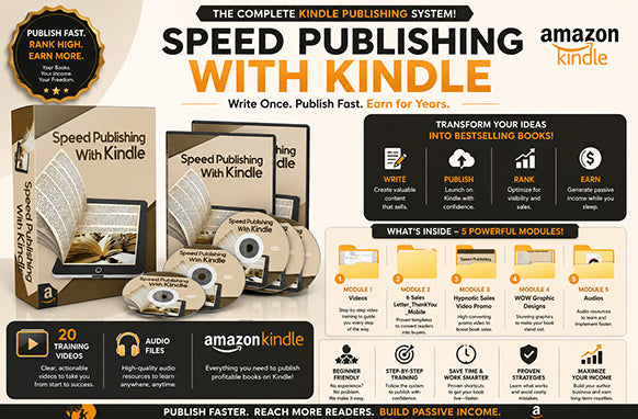 Speed Publishing With Kindle